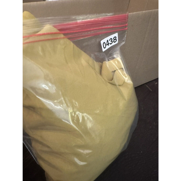 Ann Taylor Beautiful Gold Ruffle Long Sleeve Long Shirtdress SZ 16 *read* - Picture 9 of 11